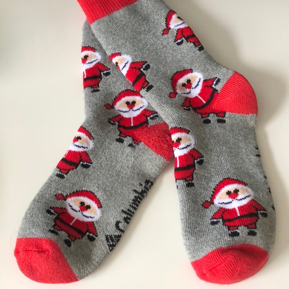 🧦Two for $10🧦Columbia Santa socks - Picture 1 of 3